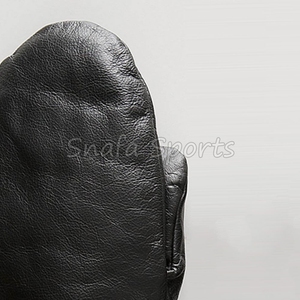 Mitaines en cuir de mouton pour hommes, mitaines thermiques de fabrication artisanale, pour le cyclisme quotidien, le ski en plein air, les occasions décontractées - Product Image 6