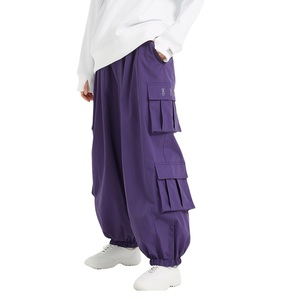 Pantalon de ski cargo ample personnalisé, haute qualité, imperméable, respirant, coupe-vent, isolé en polaire chauffante, grandes tailles - Product Image 1