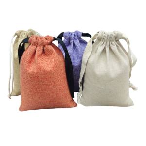 Handmade Jute Return Gift <b>Pouches</b> – Rustic <b>Drawstring</b> Gift Bags for Wedding, Festival and Party Favors - Product Image 1