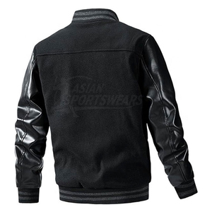 Elite Design Men Winter Varsity Jacket Custom High Streetwear <b>Lightweight</b> Casual Fashionable Baseball Letterman Jacket <b>Coat</b> - Product Image 2
