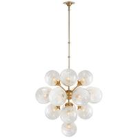 Lustre suspendu en verre artistique moderne fait main avec LED pour villa, escalier, salon, salle à manger