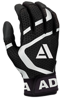 Gants de frappeur de baseball en cuir de haute qualité, antidérapants, avec support flexible pour les mains, protection rembourrée, fermeture auto-agrippante en cuir véritable
