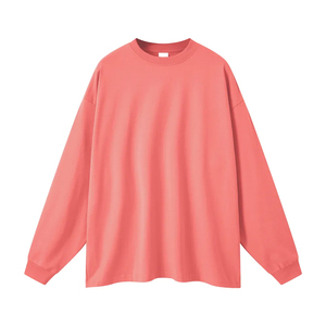 T-shirt basique uni pour homme en coton 100% à col montant et manches raglan, personnalisable avec logo OEM ODM, vente en gros - Product Image 5