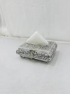 Square Carving <b>Tissue</b> <b>Holder</b> <b>Box</b> - Product Image 5
