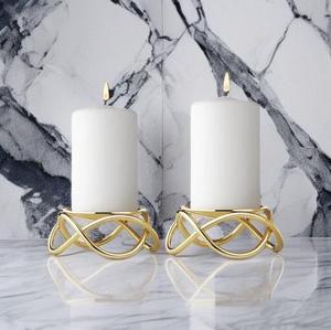 Golden Sunflower Candle Stand With Three <b>Tealight</b> <b>Holders</b> Brass Home Decoration Fancy Shape Durable - Product Image 6