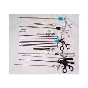 Juego de Cirugía Laparoscópica de 16 Piezas a Precio Competitivo, Pinzas de Presión de 5 mm, Instrumentos Quirúrgicos de Acero Inoxidable para Endoscopia - Product Image 1