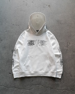 Sweat-shirt à capuche en coton délavé personnalisé, style vintage, effet soleil délavé, imprimé sur la poitrine, pour hommes, vente en gros - Product Image 3