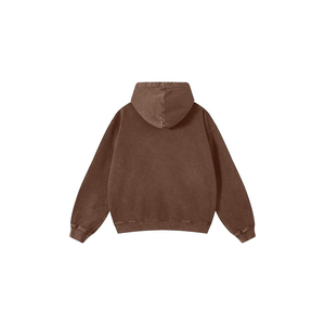 450GSM Heavy Cotton Fleece Full-Zip Hoodie - Product Image 3