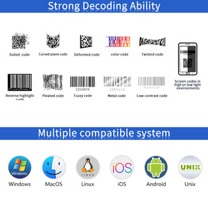 OEM高质量EMT8096条形码扫描仪模块1D 2D兼容<span class=keywords><strong>Arduino</strong></span> - Product Image 4