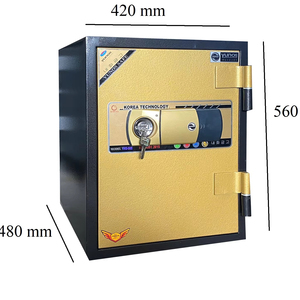 Coffre-fort ignifuge et étanche YUNOS YNS-56E avec serrure électronique - pour bureaux, maisons, hôtels - Product Image 6