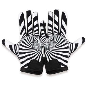 Nouveaux gants de football américain de qualité supérieure en cuir latex imperméable antidérapant avec écran tactile unisexe pour les sports de plein air - Product Image 2