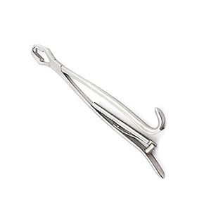 Pinzas de sujeción de huesos de acero inoxidable de primera calidad con bloqueo de trinquete para reducción de fracturas, instrumentos quirúrgicos ortopédicos - Product Image 2