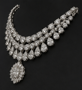 Vintage Trendy Layered Necklace Zircon Pendant <b>Gold</b> Plated <b>Jewelry</b> <b>Set</b> for Women's Party Wedding Banquet - Product Image 3