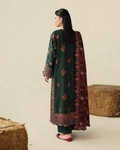 Salwar Kameez Kashmiri Karhai 635 para Mujer, Material Viscosa, Antiarrugas, Absorbe la Humedad, para Fiestas y Bodas - Product Image 5