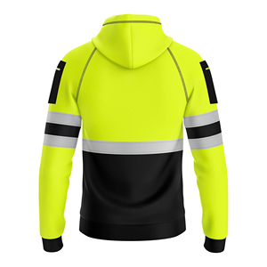 Vêtements de sécurité à haute visibilité, sweat-shirt réfléchissant, vêtements de travail de sécurité pour les travailleurs du bâtiment, du transport routier, de l'industrie et du travail en extérieur, logo personnalisé - Product Image 2
