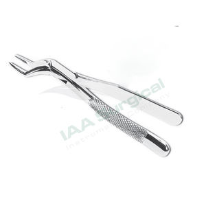 Pinzas Quirúrgicas Dentales de Acero Inoxidable para Extracción de Molares Inferiores Rotos o Atrapados, Tipo Cuerno, al por Mayor - Product Image 1