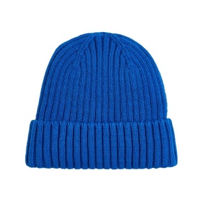 Bonnet tricoté noir pour enfants, personnalisé, de haute qualité, en gros, pour l'hiver 2025 - Product Image 1
