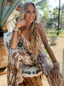 Mono vintage con tirantes finos, diseño de moda 2023 para mujer, 100% algodón, largo completo, ecológico, transpirable, de secado rápido - Product Image 2