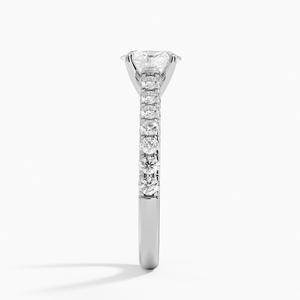 BOJ <b>Ring</b> 094 Oval Cut 925 <b>Silver</b> Halo Stone Prong Setting <b>Solitaire</b> Diamond <b>Ring</b> 2ct D Color VVS1 Moissanite GRA Certified Sale - Product Image 3