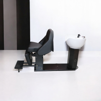 [ECCLIM] JIN SPA Unité de lavage semi-automatique moderne en acier inoxydable pour salon de coiffure EC-020 Nouvelle Arrivée