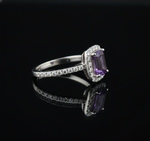 Anillo de compromiso con engaste de bisel y diseño de alas, de lujo, para fiesta de bodas, cristiano, infantil, de plata 925, certificado por terceros - Product Image 2