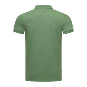 Ensemble polo et short pour homme en fibre de bambou 100% respirante, imprimé en sérigraphie avec logo personnalisé, décontracté, été - Product Image 4