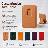 Portefeuille magnétique en cuir PU personnalisable avec support pour cartes de crédit, style tendance, pour iPhone 12/13/14/15/16/17