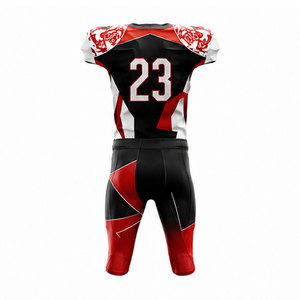 Wholesale Custom American Football Uniform with Personalized Logos, Breathable Athletic <b>Material</b> and Professional - Product Image 2