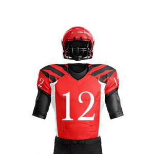 Uniforme de Fútbol Americano en Oferta, Conjunto Personalizado de Camiseta y Pantalones con Nombre - Product Image 4