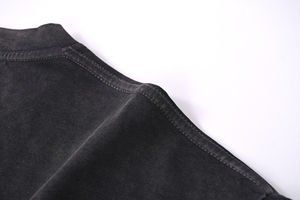 T-shirt vintage personnalisé pour homme, coupe classique, 2026, 100 % coton, 240 g, poids lourd, couleur unie, impression de logo personnalisé, col roulé, sans manches - Product Image 5