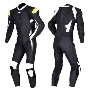 Traje de Carreras de Motocicleta Personalizado, Transpirable, de Cuero, Resistente al Viento e Impermeable, Ropa de Carreras de Motocicleta con Estampado - Product Image 4