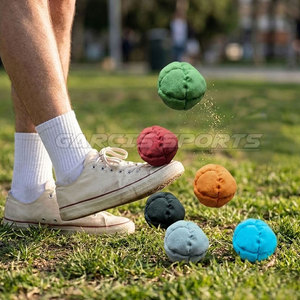 Light Weight Solid Color <b>Hacky</b> <b>Sack</b> Ball Durable Material <b>Hacky</b> <b>Sack</b> Ball Latest Style <b>Hacky</b> <b>Sack</b> Ball - Product Image 6