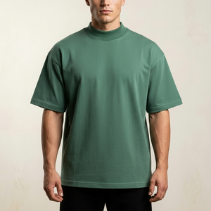 Custom <b>Men</b> Cotton T <b>Shirt</b> Oversized Streetwear Blank Tee Private Label OEM ODM Manufacturer - Product Image 1