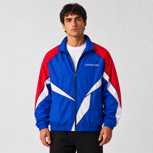 Wholesale Mens Windbreaker <b>Jacket</b> Windproof Waterresistant Waterproof Lightweight <b>Packable</b> Reflective Hooded Personalized Custom - Product Image 6