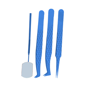 Wholesale High Quality Stainless Steel Long-Handle Eyelash Extension Mirror Custom Logo/Color Reusable Magnifying False Eyelash - Product Image 2