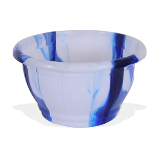 Baignoire en plastique moderne et durable de 30 L pour usage domestique, robuste, légère, multi-usages, pour le rangement et le bain - Product Image 3
