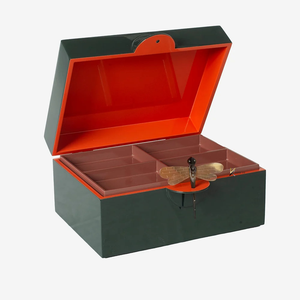 Boîte à bijoux de luxe en bois laqué avec poignée libellule, élégante, faite à la main, finition haute brillance, organisateur de rangement pour la décoration intérieure OEM ODM - Product Image 2