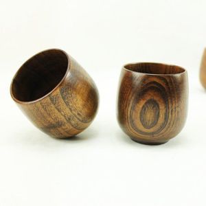 Solid Wood Coffee Mug Handmade Rustic Wooden <b>Cup</b> Natural Finish Eco Friendly Drinkware for Tea Coffee Juice - Product Image 2