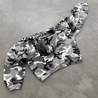 Vêtements d'hiver décontractés pour hommes, coupe classique, 100% coton, tissu molletonné français, design avec poche, manches classiques, impression numérique, broderie