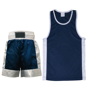Uniforme de boxe en polyester de haute qualité très demandé, couleur personnalisée, léger, séchage rapide, qualité supérieure - Product Image 4