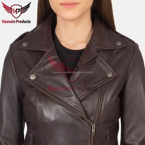Chaqueta de cuero para mujer, superventas, de alta calidad, transpirable, a la moda para exteriores, chaqueta tejida de alta calidad para mujer - Product Image 5