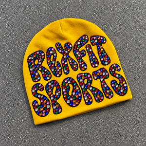 Gorro de punto cálido para el día a día, suave y elástico, estilo unisex, con diseño personalizado, para viajes y actividades al aire libre. - Product Image 1