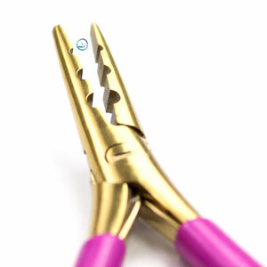 Pinzas de Acero Inoxidable INTENSE SURGICAL de 3 Orificios para Extensiones de Cabello, para Instalación y Remoción de Anillas Micro Nano, para Salón de Belleza, Más Vendidas - Product Image 2