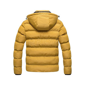 Chaqueta Acolchada Informal con Capucha para Hombre, Abrigo de Invierno Ligero para Viajes, Uso Diario y Protección contra el Frío - Product Image 2
