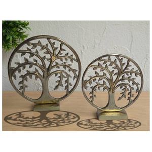 Nueva Escultura de Árbol en Metal Dorado, Decoración para Sala de Estar, Centro de Mesa o Librero - Product Image 1