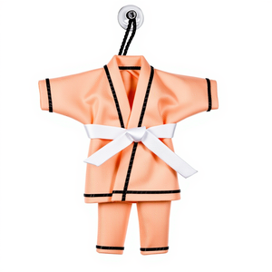 Llavero con Diseño de Uniforme Mini de BJJ, Artes Marciales, Jiu Jitsu, Karate, Taekwondo, Judo, Bordado Personalizado - Product Image 1