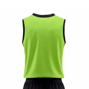 Maillot de basket-ball Wembley Sports taille plus, 100% polyester, manches en tissu mesh, unisexe - Product Image 2