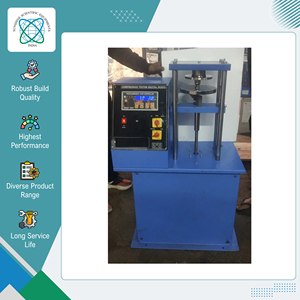 เครื่องทดสอบกระดาษคุณภาพดีที่สุด เครื่องทดสอบการยุบตัวของทรงกรวยแบบดิจิทัลสำหรับหลอดกระดาษ ขนาดแท่นทดสอบ 100x100 มม. จากอินเดีย - Product Image 5