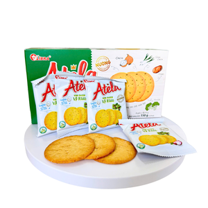 Vietnam Libra Vegetable Crisp Crackers Onion Flavor 150g ODM Bulk High Quality - Product Image 6