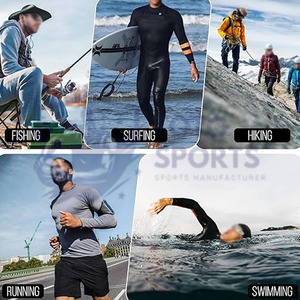 เสื้อรัดกล้ามเนื้อผู้ชายคุณภาพสูง ระบายอากาศได้ดี ทรงเข้ารูป สวมใส่สบาย น้ำหนักเบา เหมาะสำหรับออกกำลังกายและเล่นกีฬา ยอดขายอันดับหนึ่ง - Product Image 4